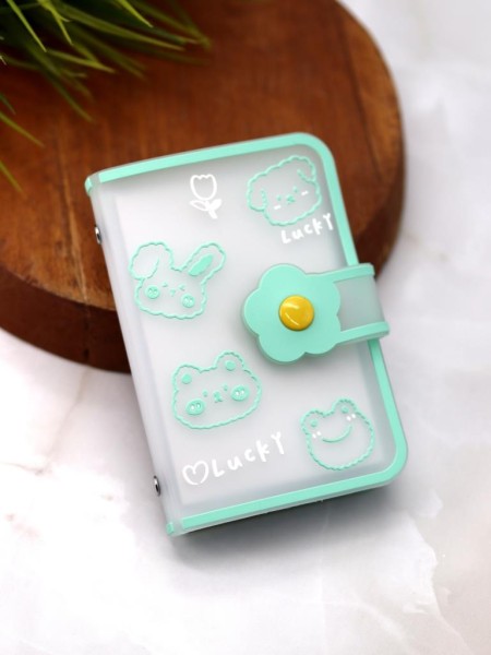 Визитница "Lucky animal", green 