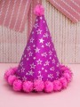 Праздничный колпак "Holiday Star", mix (20 х 16 см)