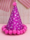 Праздничный колпак "Holiday Star", mix (20 х 16 см)