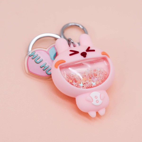 Брелок "Smiles Hu Hu", pink 