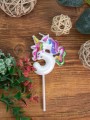 Свеча для торта "Unicorn" цифра 5, (6 см)