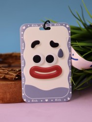 Футляр для карт на ленте "Be happy", smile
