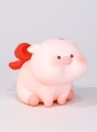 Копилка «Pig red bow», pink (21 см), пластик