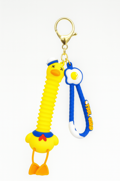 Брелок-антистресс "Long neck duck", yellow 