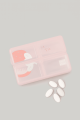 Таблетница "Half fruit strawberry" pink
