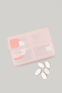Таблетница "Half fruit strawberry" pink