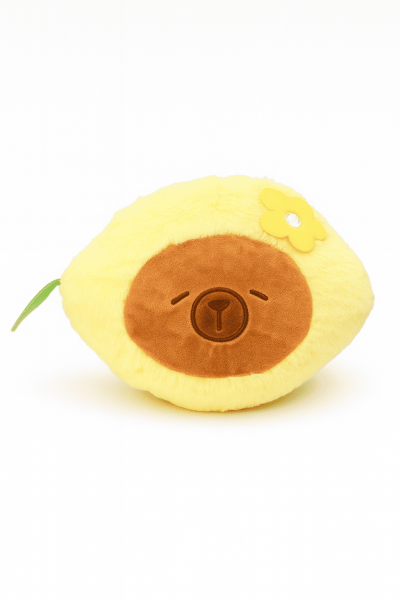 Мягкая игрушка "Capylemon", yellow, 15 см 