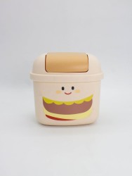 Мусорное ведро настольное "Hamburger", white