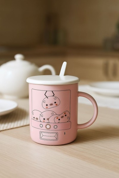 Кружка «Device with toys», pink (350 ml) 