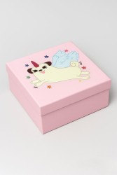 Подарочная коробка «Mopscorn», 17*17*8