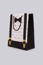 Пакет подарочный «Business suit», men's suspenders (18*23*10)