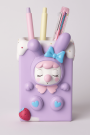 Подставка для канцелярских принадлежностей «Creamy hare», pink