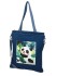 Сумка шоппер &quot;Panda&quot;, blue