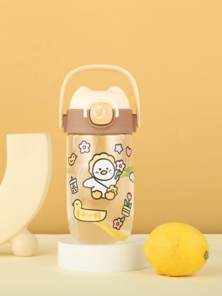 Бутылка «Funny duck», yellow (650 ml) 