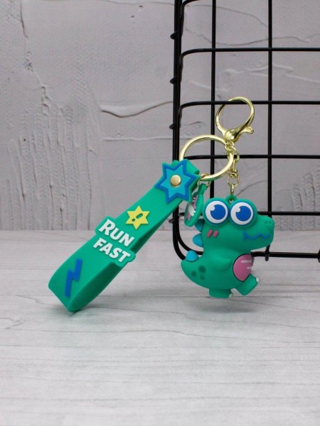 Брелок "Run fast", green 