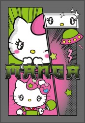 Блокнот А6 "Hello Kitty. Manga", 60 л, на гребне