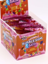 Жевательная резинка «Дуй пузырь! Bubble gum вата», 24 шт.