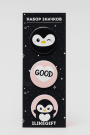 Набор значков Good penguin