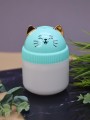 Настольный увлажнитель воздуха - ночник "Cat", green, (портативный, USB)