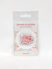 Значок ECO из дерева "Beautiful pig»