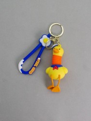 Брелок-антистресс "Long neck duck", red