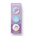 Набор значков 3 шт. iLikeGift "О! Хомяк"