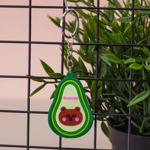 Брелок "Avocado bear", green 