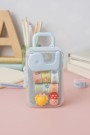 Набор декоративного скотча 6 шт. + диспенсер "Suitcase", blue (13.5*6*4.5см)