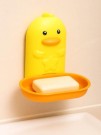 Мыльница настенная "Duck", orange