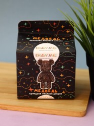 Алмазная мозаика на брелке Draw Me! «Bronze bear», (4.5*3.5*8 см)