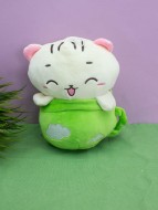 Мягкая игрушка "Kitty pot", green, 21 см