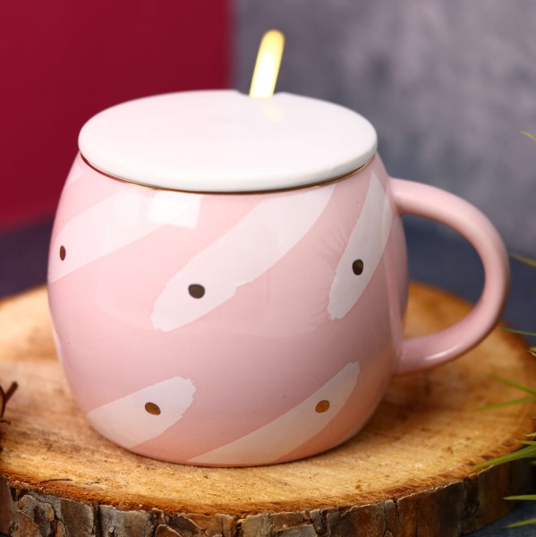 Кружка «Abstraction», pink (390 ml) 