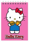 Блокнот А6 "Hello Kitty. Еда", 60 л, на гребне