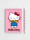 Блокнот А6 "Hello Kitty. Еда", 60 л, на гребне