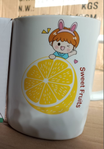 Кружка керамическая "Limon hug" 