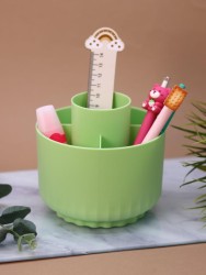 Органайзер для канцелярских принадлежностей "Round", green + стикеры