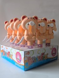 Портативный механический ручной вентилятор «Interesting kitty», pink, шоу-бокс 12 шт.
