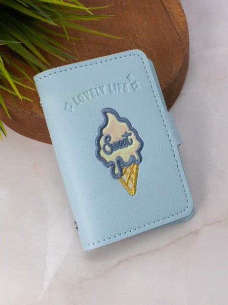 Визитница "Sweet ice cream", blue 