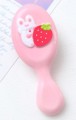 Расческа "Hare strawberry big", pink