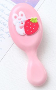 Расческа "Hare strawberry big", pink 