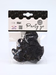 Набор воздушных шаров 10 шт. "Timeless", black (25 см)