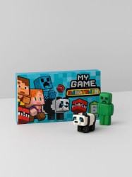 Пластилин 6 цветов "My Game-1", 120 гр, стека пластиковая