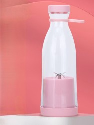 Блендер портативный "Ease", pink, USB, (21,5*7,5 см)