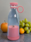 Блендер портативный "Ease", pink, USB, (21,5*7,5 см)