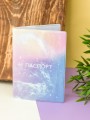ОБЛОЖКА ДЛЯ ПАСПОРТА "Pink constellation", плотность 600 мкм