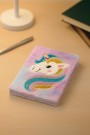 Блокнот плюшевый "Unicorn head", colorful, 21х14,5 см, плотность 80 гр.