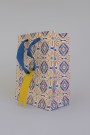 Пакет подарочный «Arabic patterns», blue (18*23*10)