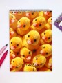 Скетчбук "Крякбук party", 14х20 см, плотность 100 гр