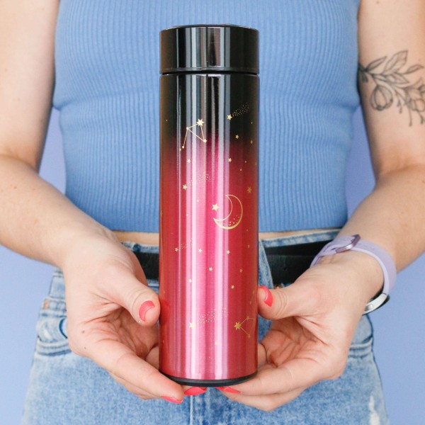 Термос с датчиком температуры «Gradient», purple (500 ml) 