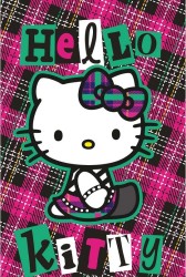 Блокнот А7 "Hello Kitty-3", 65*98мм, клетка, 40 л, 200 гр/м2